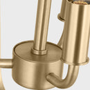 Generation Lighting - GLC1283SB - Three Light Chandelier - Kennan - Satin Brass