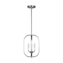 Three Light Chandelier<br /><span style="color:#4AB0CE;">Entrega: 4-10 dias en USA</span><br /><span style="color:#4AB0CE;font-size:60%;">PREGUNTE POR ENTREGA EN PANAMA</span><br />Collection: Loretto<br />Finish: Brushed Nickel