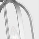 Three Light Chandelier<br /><span style="color:#4AB0CE;">Entrega: 4-10 dias en USA</span><br /><span style="color:#4AB0CE;font-size:60%;">PREGUNTE POR ENTREGA EN PANAMA</span><br />Collection: Loretto<br />Finish: Brushed Nickel