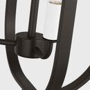 Three Light Chandelier<br /><span style="color:#4AB0CE;">Entrega: 4-10 dias en USA</span><br /><span style="color:#4AB0CE;font-size:60%;">PREGUNTE POR ENTREGA EN PANAMA</span><br />Collection: Loretto<br />Finish: Midnight Black