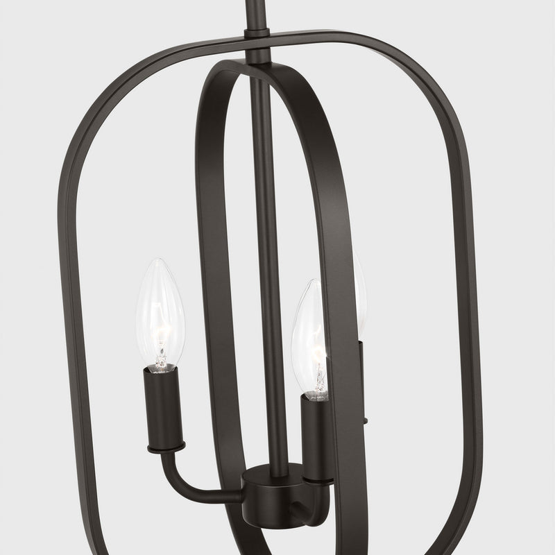 Three Light Chandelier<br /><span style="color:#4AB0CE;">Entrega: 4-10 dias en USA</span><br /><span style="color:#4AB0CE;font-size:60%;">PREGUNTE POR ENTREGA EN PANAMA</span><br />Collection: Loretto<br />Finish: Midnight Black
