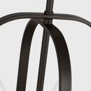 Generation Lighting - GLC1293MBK - Three Light Chandelier - Loretto - Midnight Black