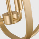 Three Light Chandelier<br /><span style="color:#4AB0CE;">Entrega: 4-10 dias en USA</span><br /><span style="color:#4AB0CE;font-size:60%;">PREGUNTE POR ENTREGA EN PANAMA</span><br />Collection: Loretto<br />Finish: Satin Brass