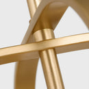 Generation Lighting - GLC1293SB - Three Light Chandelier - Loretto - Satin Brass