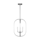 Four Light Chandelier<br /><span style="color:#4AB0CE;">Entrega: 4-10 dias en USA</span><br /><span style="color:#4AB0CE;font-size:60%;">PREGUNTE POR ENTREGA EN PANAMA</span><br />Collection: Loretto<br />Finish: Brushed Nickel