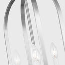 Four Light Chandelier<br /><span style="color:#4AB0CE;">Entrega: 4-10 dias en USA</span><br /><span style="color:#4AB0CE;font-size:60%;">PREGUNTE POR ENTREGA EN PANAMA</span><br />Collection: Loretto<br />Finish: Brushed Nickel