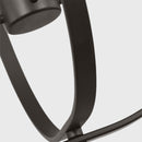 Four Light Chandelier<br /><span style="color:#4AB0CE;">Entrega: 4-10 dias en USA</span><br /><span style="color:#4AB0CE;font-size:60%;">PREGUNTE POR ENTREGA EN PANAMA</span><br />Collection: Loretto<br />Finish: Midnight Black