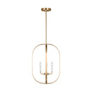 Four Light Chandelier<br /><span style="color:#4AB0CE;">Entrega: 4-10 dias en USA</span><br /><span style="color:#4AB0CE;font-size:60%;">PREGUNTE POR ENTREGA EN PANAMA</span><br />Collection: Loretto<br />Finish: Satin Brass