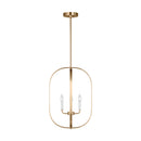 Four Light Chandelier<br /><span style="color:#4AB0CE;">Entrega: 4-10 dias en USA</span><br /><span style="color:#4AB0CE;font-size:60%;">PREGUNTE POR ENTREGA EN PANAMA</span><br />Collection: Loretto<br />Finish: Satin Brass