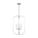 Six Light Chandelier<br /><span style="color:#4AB0CE;">Entrega: 4-10 dias en USA</span><br /><span style="color:#4AB0CE;font-size:60%;">PREGUNTE POR ENTREGA EN PANAMA</span><br />Collection: Loretto<br />Finish: Brushed Nickel