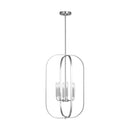 Six Light Chandelier<br /><span style="color:#4AB0CE;">Entrega: 4-10 dias en USA</span><br /><span style="color:#4AB0CE;font-size:60%;">PREGUNTE POR ENTREGA EN PANAMA</span><br />Collection: Loretto<br />Finish: Brushed Nickel