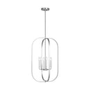 Six Light Chandelier<br /><span style="color:#4AB0CE;">Entrega: 4-10 dias en USA</span><br /><span style="color:#4AB0CE;font-size:60%;">PREGUNTE POR ENTREGA EN PANAMA</span><br />Collection: Loretto<br />Finish: Brushed Nickel