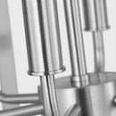 Six Light Chandelier<br /><span style="color:#4AB0CE;">Entrega: 4-10 dias en USA</span><br /><span style="color:#4AB0CE;font-size:60%;">PREGUNTE POR ENTREGA EN PANAMA</span><br />Collection: Loretto<br />Finish: Brushed Nickel