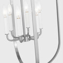 Six Light Chandelier<br /><span style="color:#4AB0CE;">Entrega: 4-10 dias en USA</span><br /><span style="color:#4AB0CE;font-size:60%;">PREGUNTE POR ENTREGA EN PANAMA</span><br />Collection: Loretto<br />Finish: Brushed Nickel