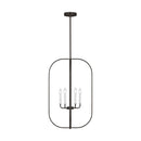 Six Light Chandelier<br /><span style="color:#4AB0CE;">Entrega: 4-10 dias en USA</span><br /><span style="color:#4AB0CE;font-size:60%;">PREGUNTE POR ENTREGA EN PANAMA</span><br />Collection: Loretto<br />Finish: Midnight Black