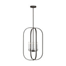 Six Light Chandelier<br /><span style="color:#4AB0CE;">Entrega: 4-10 dias en USA</span><br /><span style="color:#4AB0CE;font-size:60%;">PREGUNTE POR ENTREGA EN PANAMA</span><br />Collection: Loretto<br />Finish: Midnight Black