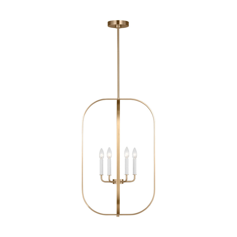 Six Light Chandelier<br /><span style="color:#4AB0CE;">Entrega: 4-10 dias en USA</span><br /><span style="color:#4AB0CE;font-size:60%;">PREGUNTE POR ENTREGA EN PANAMA</span><br />Collection: Loretto<br />Finish: Satin Brass