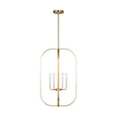 Six Light Chandelier<br /><span style="color:#4AB0CE;">Entrega: 4-10 dias en USA</span><br /><span style="color:#4AB0CE;font-size:60%;">PREGUNTE POR ENTREGA EN PANAMA</span><br />Collection: Loretto<br />Finish: Satin Brass