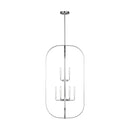 Nine Light Chandelier<br /><span style="color:#4AB0CE;">Entrega: 4-10 dias en USA</span><br /><span style="color:#4AB0CE;font-size:60%;">PREGUNTE POR ENTREGA EN PANAMA</span><br />Collection: Loretto<br />Finish: Brushed Nickel