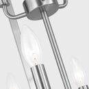 Nine Light Chandelier<br /><span style="color:#4AB0CE;">Entrega: 4-10 dias en USA</span><br /><span style="color:#4AB0CE;font-size:60%;">PREGUNTE POR ENTREGA EN PANAMA</span><br />Collection: Loretto<br />Finish: Brushed Nickel