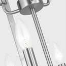 Nine Light Chandelier<br /><span style="color:#4AB0CE;">Entrega: 4-10 dias en USA</span><br /><span style="color:#4AB0CE;font-size:60%;">PREGUNTE POR ENTREGA EN PANAMA</span><br />Collection: Loretto<br />Finish: Brushed Nickel