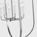 Nine Light Chandelier<br /><span style="color:#4AB0CE;">Entrega: 4-10 dias en USA</span><br /><span style="color:#4AB0CE;font-size:60%;">PREGUNTE POR ENTREGA EN PANAMA</span><br />Collection: Loretto<br />Finish: Brushed Nickel