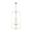 Nine Light Chandelier<br /><span style="color:#4AB0CE;">Entrega: 4-10 dias en USA</span><br /><span style="color:#4AB0CE;font-size:60%;">PREGUNTE POR ENTREGA EN PANAMA</span><br />Collection: Loretto<br />Finish: Satin Brass