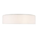 Flush Mount<br /><span style="color:#4AB0CE;">Entrega: 4-10 dias en USA</span><br /><span style="color:#4AB0CE;font-size:60%;">PREGUNTE POR ENTREGA EN PANAMA</span><br />Collection: Larson<br />Finish: Matte White