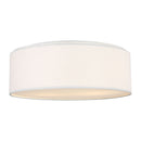 Flush Mount<br /><span style="color:#4AB0CE;">Entrega: 4-5 semanas en USA</span><br /><span style="color:#4AB0CE;font-size:60%;">PREGUNTE POR ENTREGA EN PANAMA</span><br />Collection: Larson<br />Finish: Matte White