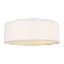 Flush Mount<br /><span style="color:#4AB0CE;">Entrega: 14-15 semanas en USA</span><br /><span style="color:#4AB0CE;font-size:60%;">PREGUNTE POR ENTREGA EN PANAMA</span><br />Collection: Larson<br />Finish: Matte White