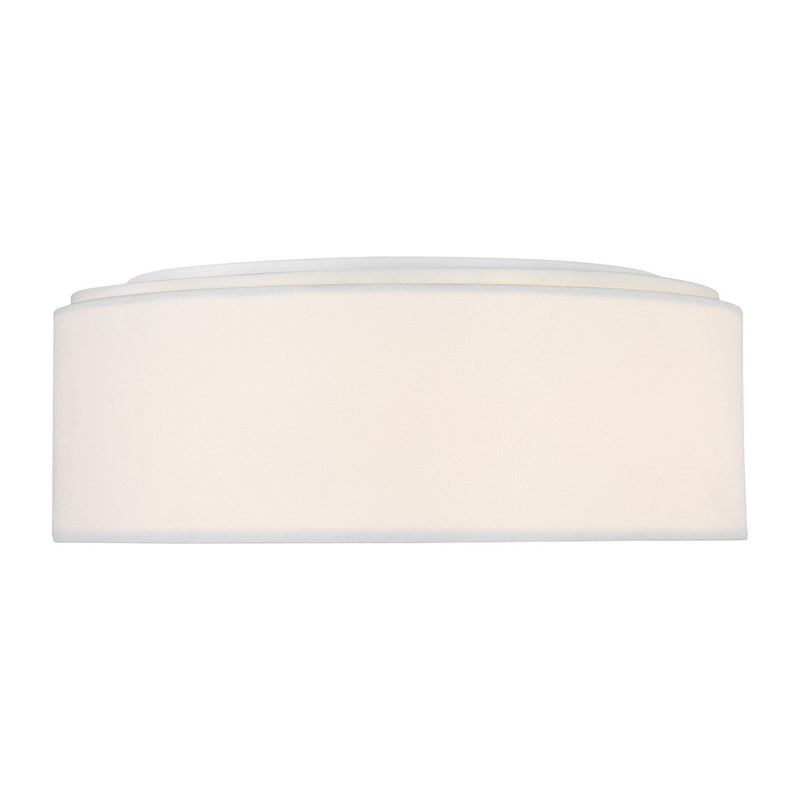 Flush Mount<br /><span style="color:#4AB0CE;">Entrega: 14-15 semanas en USA</span><br /><span style="color:#4AB0CE;font-size:60%;">PREGUNTE POR ENTREGA EN PANAMA</span><br />Collection: Larson<br />Finish: Matte White
