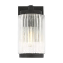 One Light Outdoor Wall Lantern<br /><span style="color:#4AB0CE;">Entrega: 4-10 dias en USA</span><br /><span style="color:#4AB0CE;font-size:60%;">PREGUNTE POR ENTREGA EN PANAMA</span><br />Collection: Ronde<br />Finish: Textured Black
