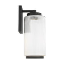 One Light Outdoor Wall Lantern<br /><span style="color:#4AB0CE;">Entrega: 4-10 dias en USA</span><br /><span style="color:#4AB0CE;font-size:60%;">PREGUNTE POR ENTREGA EN PANAMA</span><br />Collection: Ronde<br />Finish: Textured Black