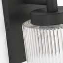 One Light Outdoor Wall Lantern<br /><span style="color:#4AB0CE;">Entrega: 4-10 dias en USA</span><br /><span style="color:#4AB0CE;font-size:60%;">PREGUNTE POR ENTREGA EN PANAMA</span><br />Collection: Ronde<br />Finish: Textured Black