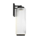One Light Outdoor Wall Lantern<br /><span style="color:#4AB0CE;">Entrega: 4-10 dias en USA</span><br /><span style="color:#4AB0CE;font-size:60%;">PREGUNTE POR ENTREGA EN PANAMA</span><br />Collection: Ronde<br />Finish: Textured Black