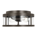 Flush Mount<br /><span style="color:#4AB0CE;">Entrega: 4-10 dias en USA</span><br /><span style="color:#4AB0CE;font-size:60%;">PREGUNTE POR ENTREGA EN PANAMA</span><br />Collection: Luning<br />Finish: Antique Bronze