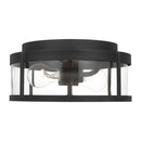 Flush Mount<br /><span style="color:#4AB0CE;">Entrega: 4-10 dias en USA</span><br /><span style="color:#4AB0CE;font-size:60%;">PREGUNTE POR ENTREGA EN PANAMA</span><br />Collection: Luning<br />Finish: Textured Black