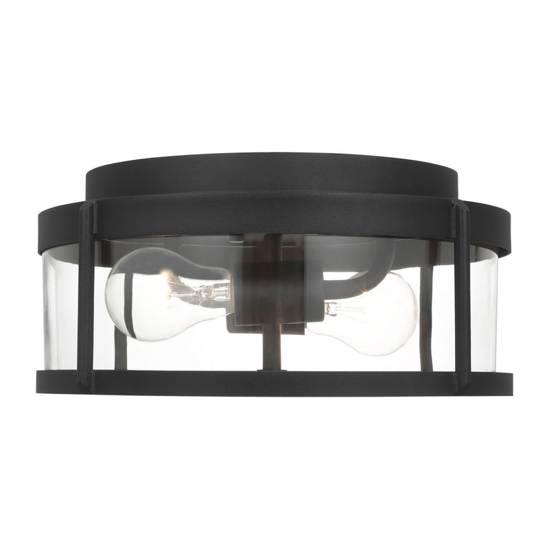 Flush Mount<br /><span style="color:#4AB0CE;">Entrega: 9-10 semanas en USA</span><br /><span style="color:#4AB0CE;font-size:60%;">PREGUNTE POR ENTREGA EN PANAMA</span><br />Collection: Luning<br />Finish: Textured Black
