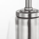 Generation Lighting - GLP1041BS - One Light Mini-Pendant - Miles - Brushed Nickel