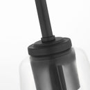 One Light Mini-Pendant<br /><span style="color:#4AB0CE;">Entrega: 4-10 dias en USA</span><br /><span style="color:#4AB0CE;font-size:60%;">PREGUNTE POR ENTREGA EN PANAMA</span><br />Collection: Miles<br />Finish: Midnight Black