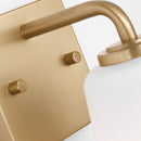 Generation Lighting - GLV1051SB - Vanity - Miles - Satin Brass