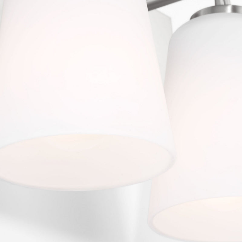 Generation Lighting - GLV1052BS - Vanity - Miles - Brushed Nickel