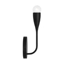 Wall Sconce<br /><span style="color:#4AB0CE;">Entrega: 4-10 dias en USA</span><br /><span style="color:#4AB0CE;font-size:60%;">PREGUNTE POR ENTREGA EN PANAMA</span><br />Collection: Maya<br />Finish: Midnight Black