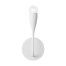 Wall Sconce<br /><span style="color:#4AB0CE;">Entrega: 4-10 dias en USA</span><br /><span style="color:#4AB0CE;font-size:60%;">PREGUNTE POR ENTREGA EN PANAMA</span><br />Collection: Maya<br />Finish: Matte White