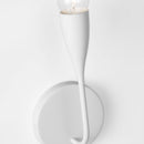 Wall Sconce<br /><span style="color:#4AB0CE;">Entrega: 4-10 dias en USA</span><br /><span style="color:#4AB0CE;font-size:60%;">PREGUNTE POR ENTREGA EN PANAMA</span><br />Collection: Maya<br />Finish: Matte White
