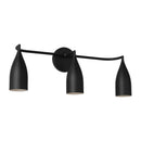 Three Light Vanity<br /><span style="color:#4AB0CE;">Entrega: 4-10 dias en USA</span><br /><span style="color:#4AB0CE;font-size:60%;">PREGUNTE POR ENTREGA EN PANAMA</span><br />Collection: Maya<br />Finish: Midnight Black
