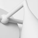 Generation Lighting - GLV1083MWT - Three Light Vanity - Maya - Matte White