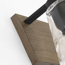 Generation Lighting - GLV1112MBKCRO - Vanity - Dunton - Midnight Black