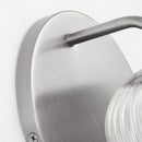 Wall Sconce<br /><span style="color:#4AB0CE;">Entrega: 4-10 dias en USA</span><br /><span style="color:#4AB0CE;font-size:60%;">PREGUNTE POR ENTREGA EN PANAMA</span><br />Collection: Eisele<br />Finish: Brushed Nickel