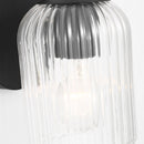 Wall Sconce<br /><span style="color:#4AB0CE;">Entrega: 4-10 dias en USA</span><br /><span style="color:#4AB0CE;font-size:60%;">PREGUNTE POR ENTREGA EN PANAMA</span><br />Collection: Eisele<br />Finish: Midnight Black